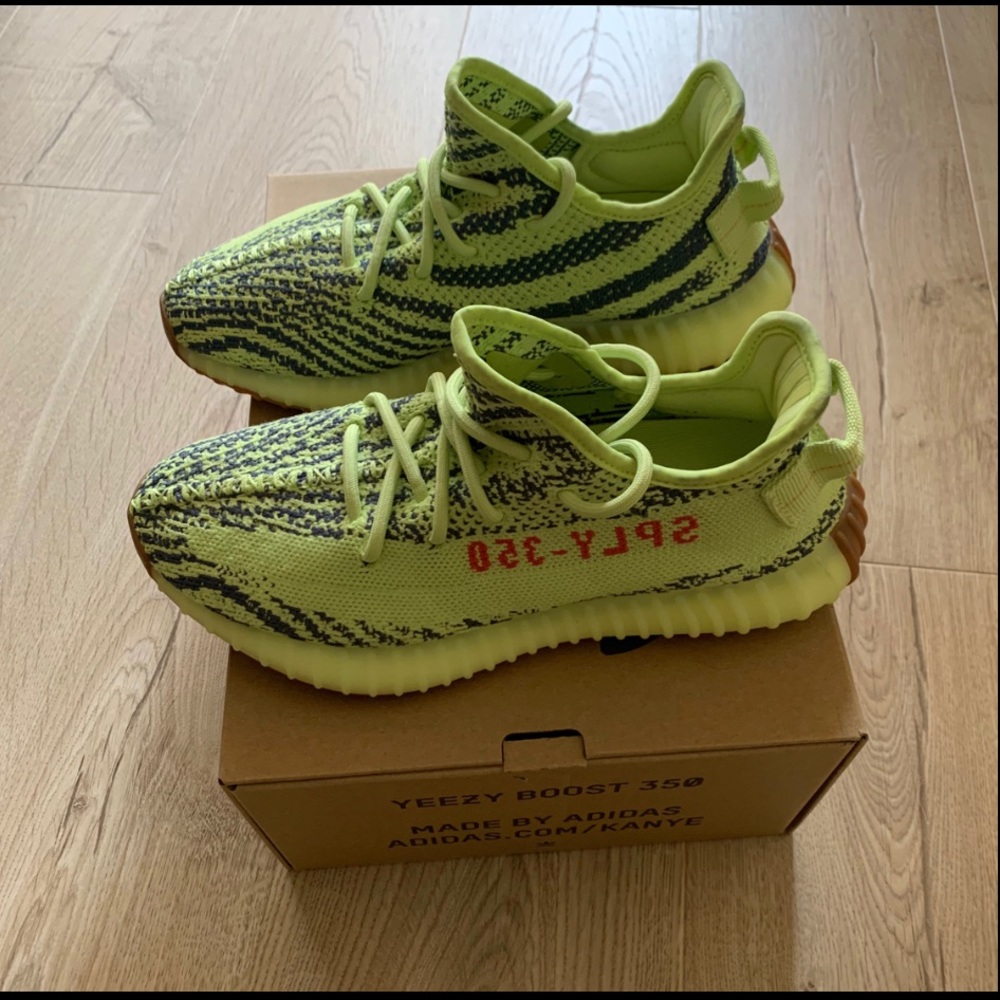 Adidas Yeezy 350 Semi Frozen Yellow